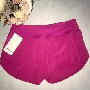 BRAND NEW LULULEMON SPEED UP MR SHORT 4”